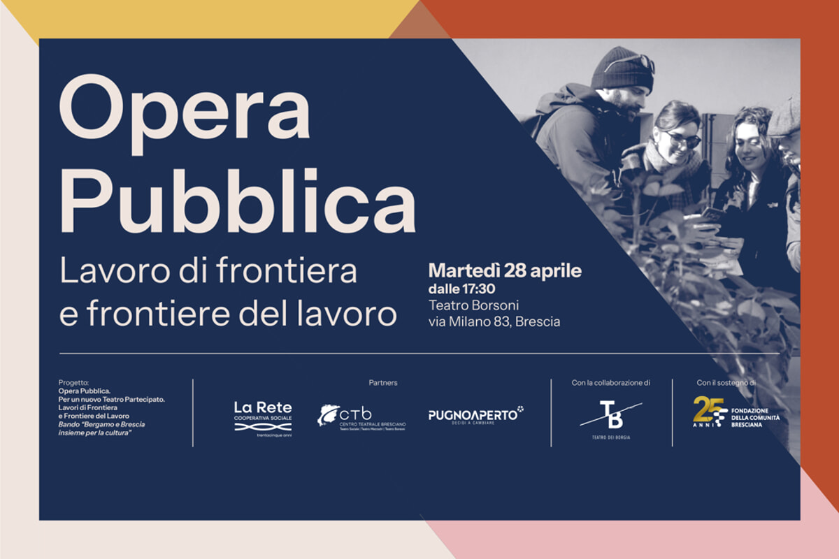Lavoro sociale a Brescia: tra applausi a teatro e stipendi da fame